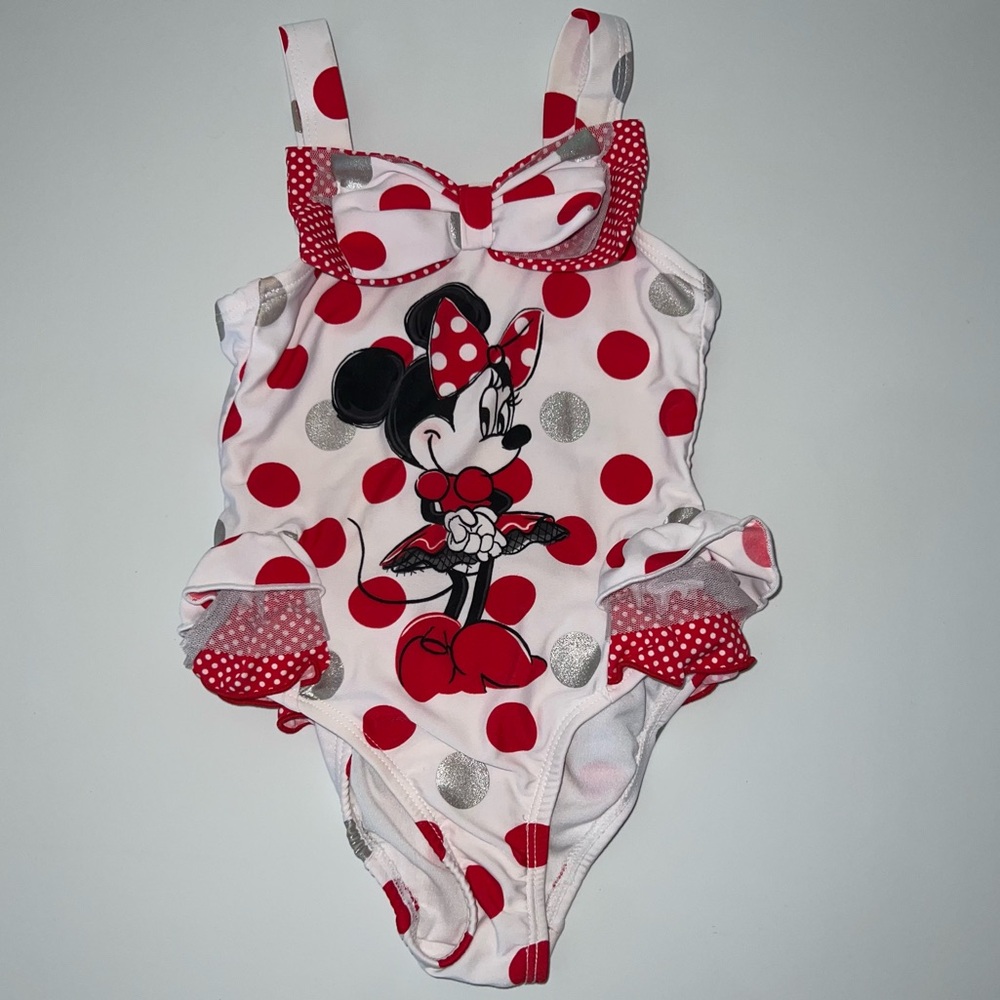 DISNEY STORE MINNIE MOUSE SWIMSUIT